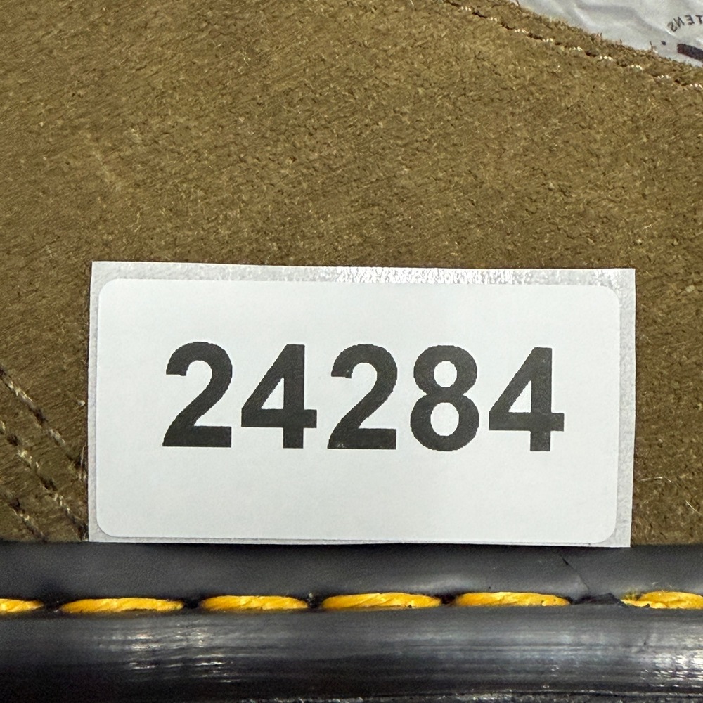 Dr. Martens Mules Mens 12 Zebzag Anywair Olive Bronx Suede EUC - Picture 10 of 10